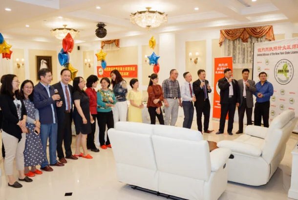 世针联刘保延主席及秘书长麻颖造访纽约