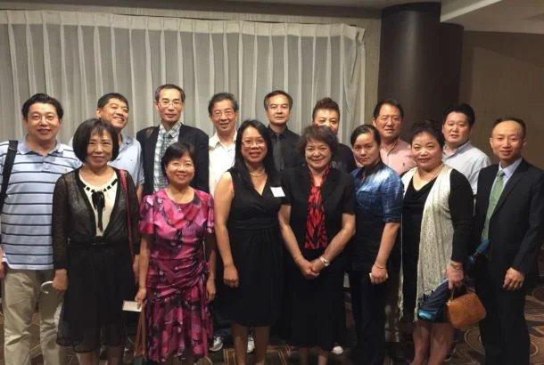 2015年9月12日参加ASNY学会筹款晚宴, 推动针灸法案参与者们